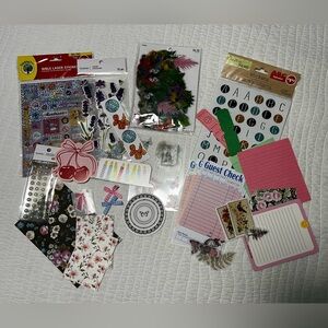 Bundle of new, unused craft supplies